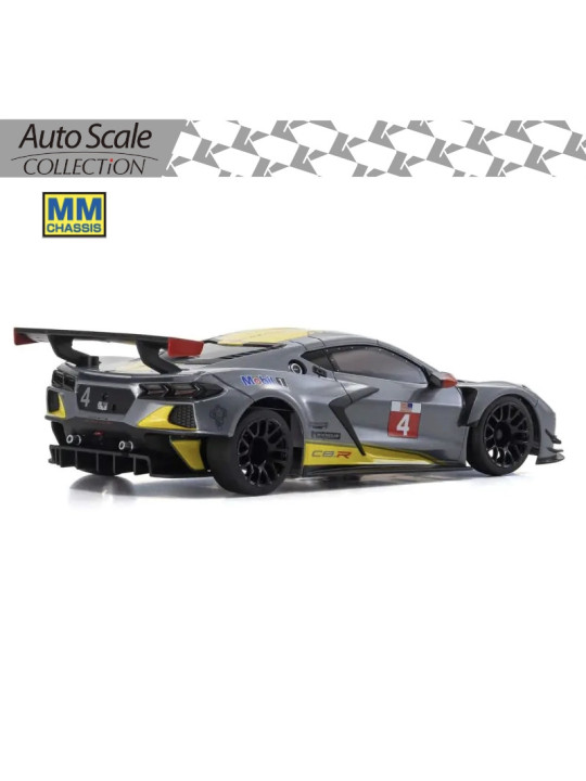 KYOSHO AUTOSCALE MINI-Z CHEVROLET CORVETTE C8R GUN METAL (W-MM) MZP244GM