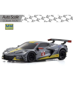 KYOSHO AUTOSCALE MINI-Z CHEVROLET CORVETTE C8R GUN METAL (W-MM) MZP244GM