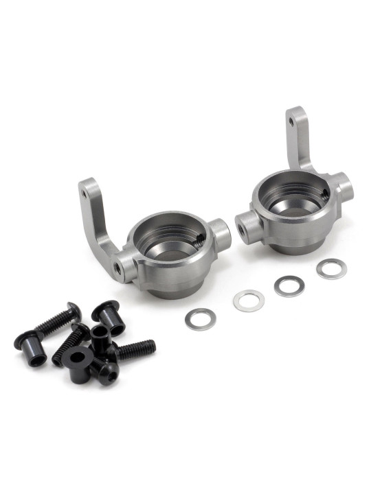 SERPENT STEERING BLOCK L+R ALU 811 V1  600305