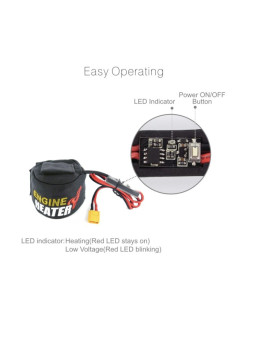 SKYRC NITRO ENGINE HEATER DC (12V) SK-600066