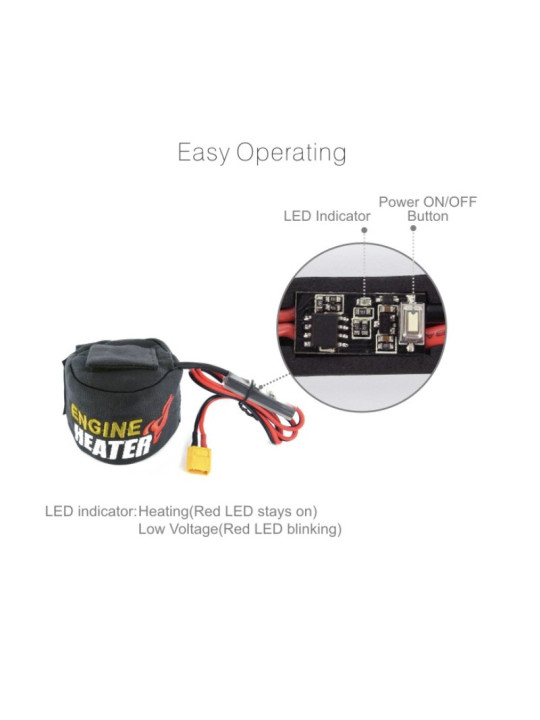 SKYRC NITRO ENGINE HEATER DC (12V) SK-600066