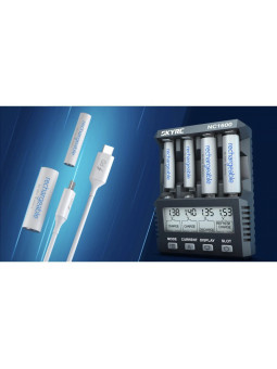 SKYRC NC1600 NIMH 4xAA/AAA BATTERY CHARGER SK-100191