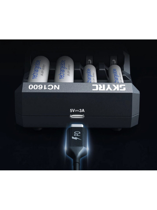 SKYRC NC1600 NIMH 4xAA/AAA BATTERY CHARGER SK-100191