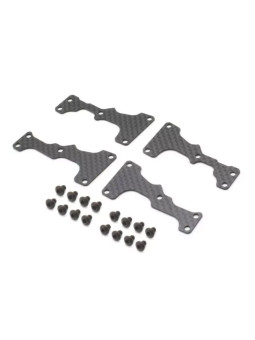 KYOSHO CARBON FRONT LOWER SUS. PLATE SET INFERNO MP11 IFW705