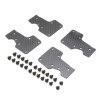 KYOSHO RENFORTS CARBONE DE TRIANGLES ARRIÈRE INFÉRIEUR INFERNO MP11 (4) IFW706