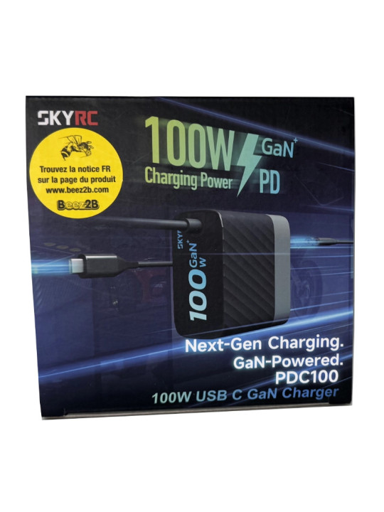SKYRC PDC100 GaN CHARGER (USB-C - 100 W) SK-200028