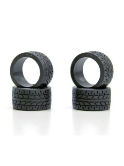 KYOSHO MINI-Z RACING RADIAL TYRES 2X SHORE - WIDE (4) MZT103-2X