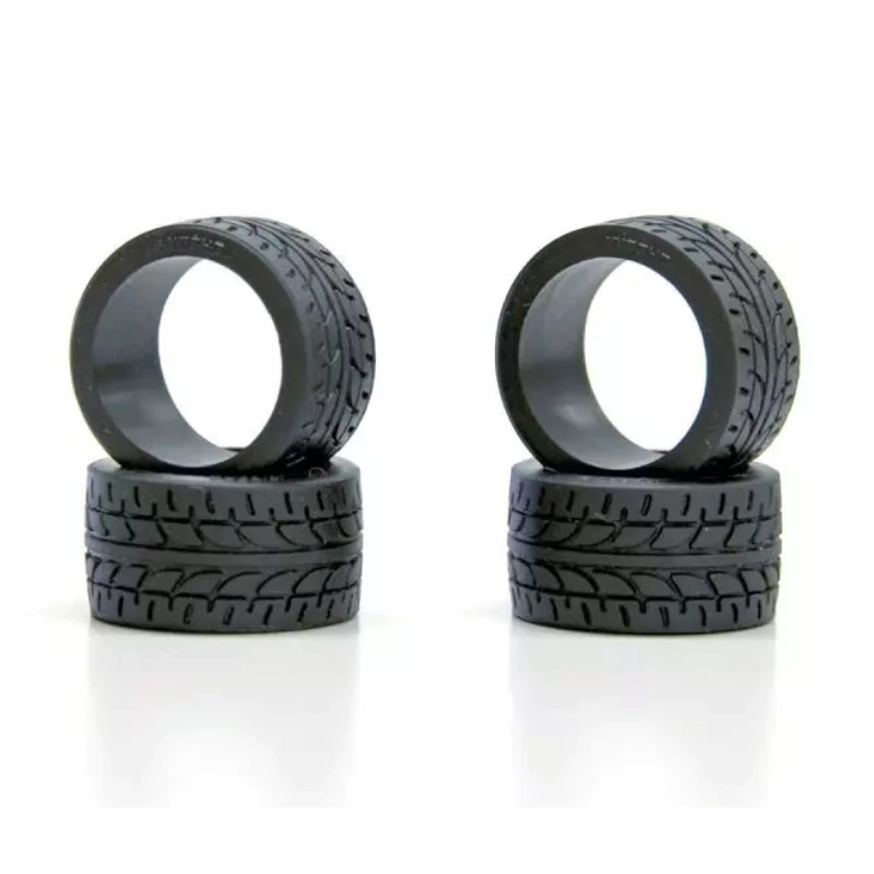 KYOSHO MINI-Z RACING RADIAL TYRES 2X SHORE - WIDE (4) MZT103-2X