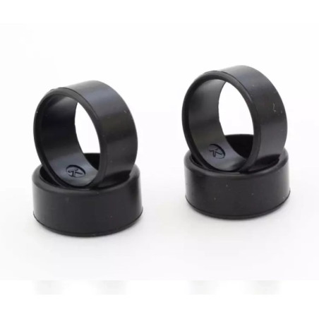 KYOSHO MINI-Z RACING SUPER LOW HEIGHT TYRES 2X SHORE - NARROW (4) MZT101-2X