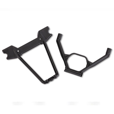TRAXXAS REAR BUMPER MOUNT AND BUMPER SUPPORT 7734X