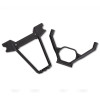 TRAXXAS REAR BUMPER MOUNT AND BUMPER SUPPORT 7734X