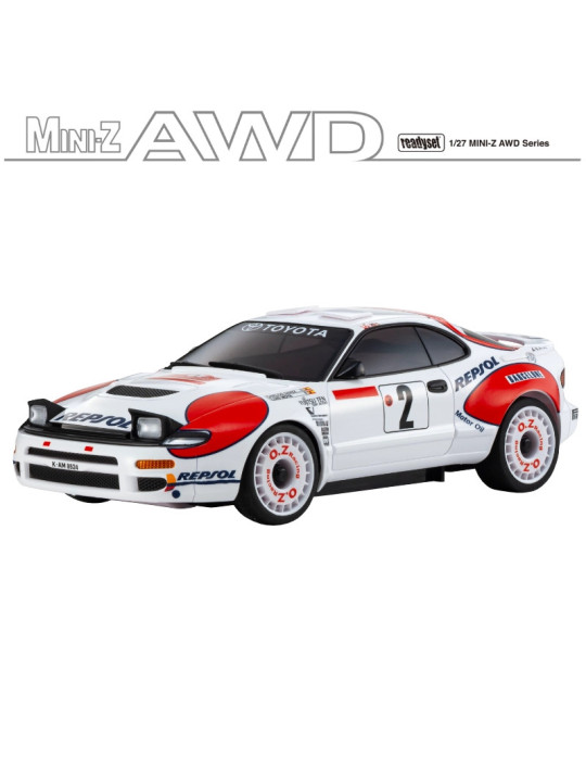 KYOSHO MINI-Z AWD TOYOTA CELICA 4WD NO.2 WRC1992 (MA020N-M/KT531P) 32654CS