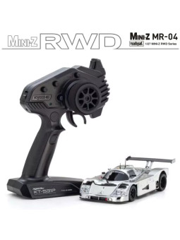 KYOSHO MINI-Z MR04 RWD SAUBER MERCEDES C9 CHROME SILVER (W-LM W/GYRO) 32362CRG