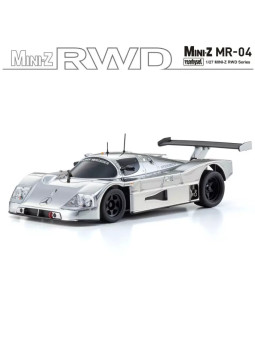 KYOSHO MINI-Z MR04 RWD SAUBER MERCEDES C9 CHROME SILVER (W-LM W/GYRO) 32362CRG