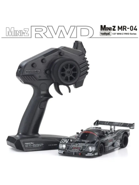 KYOSHO MINI-Z MR04 RWD SAUBER MERCEDES C9 NO62 AEG 1988 (W-LM/KT531P) 32362AG