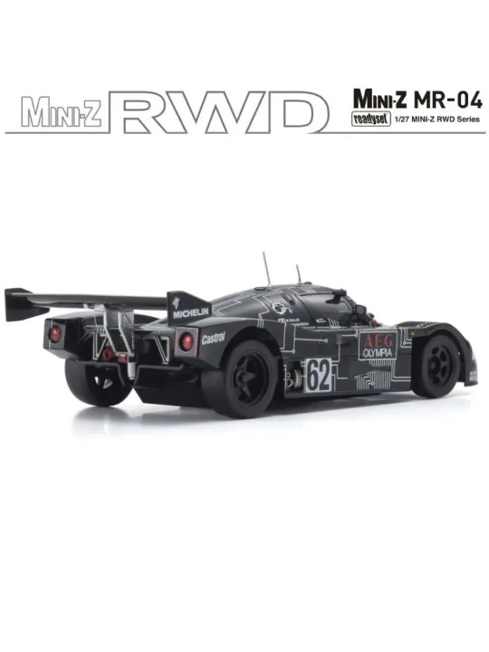 KYOSHO MINI-Z MR04 RWD SAUBER MERCEDES C9 NO62 AEG 1988 (W-LM/KT531P) 32362AG