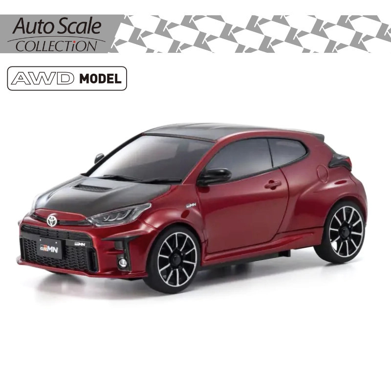 KYOSHO AUTOSCALE MINI-Z TOYOTA GRMN YARIS RALLY PACKAGE RED (MA020N) MZP478MR