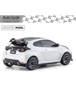 KYOSHO AUTOSCALE MINI-Z TOYOTA GRMN YARIS CIRCUIT PEARL WHITE (MA020) MZP470PW