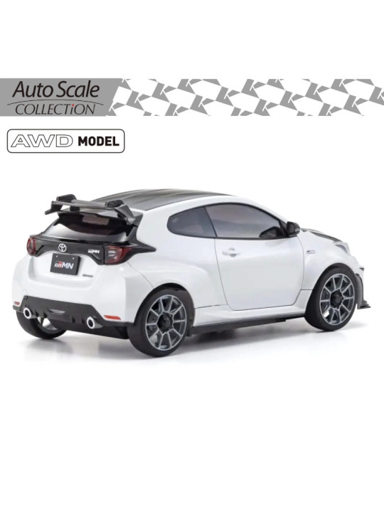 KYOSHO AUTOSCALE MINI-Z TOYOTA GRMN YARIS CIRCUIT PEARL WHITE (MA020) MZP470PW