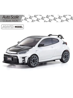 KYOSHO AUTOSCALE MINI-Z TOYOTA GRMN YARIS CIRCUIT PEARL WHITE (MA020) MZP470PW
