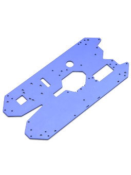 KYOSHO MAIN CHASSIS BLUE MFR MT108