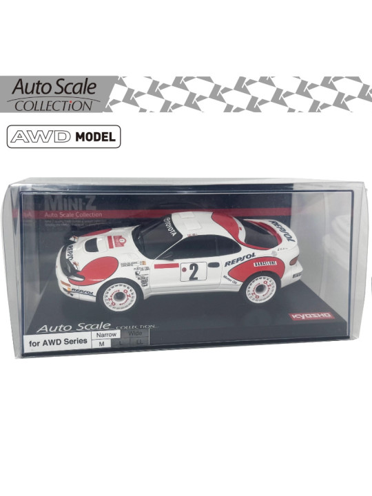 KYOSHO AUTOSCALE MINI-Z TOYOTA CELICA TURBO NO2 WRC 1992 (MA020N-M) MZP481CS