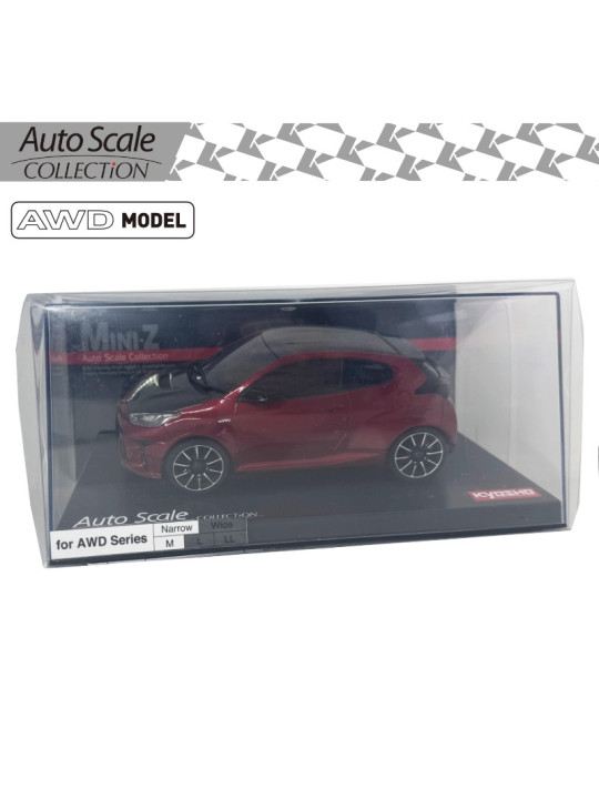 KYOSHO AUTOSCALE MINI-Z TOYOTA GRMN YARIS RALLY PACKAGE RED (MA020N) MZP478MR