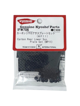 KYOSHO CARBON REAR LOWER SUS. PLATE SET INFERNO MP11 IFW706