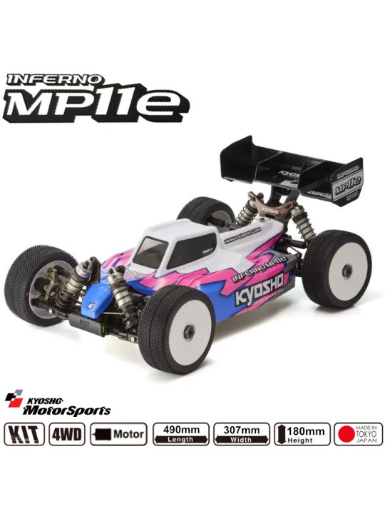 KYOSHO INFERNO MP11E 1:8 4WD RC EP BUGGY KIT 34119