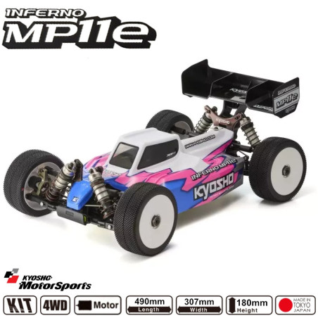 KYOSHO INFERNO MP11E 1:8 4WD RC EP BUGGY KIT 34119