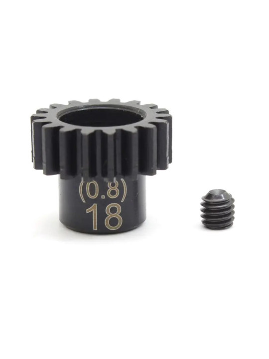 KYOSHO PINION GEAR 18 TEETH 1:8 (MOD 0.8-D5.0) STEEL PNGS0818