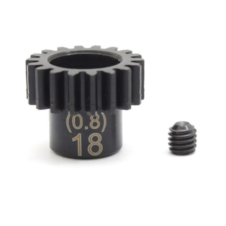 KYOSHO PIGNON MOTEUR 18 DENTS 1:8 (MOD 0.8-D5.0) ACIER PNGS0818