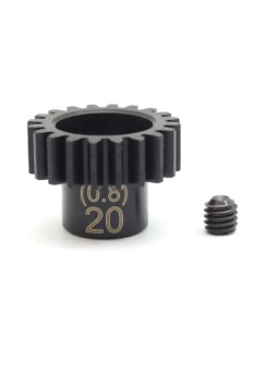 KYOSHO PINION GEAR 20 TEETH 1:8 (MOD 0.8-D5.0) STEEL PNGS0820