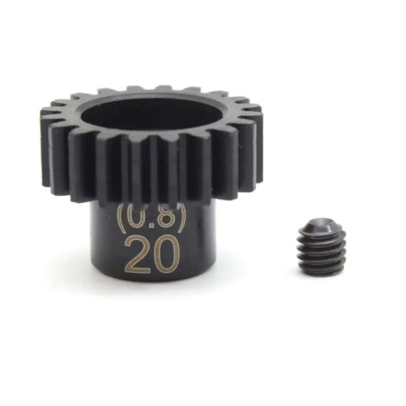 KYOSHO PIGNON MOTEUR 20 DENTS 1:8 (MOD 0.8-D5.0) ACIER PNGS0820