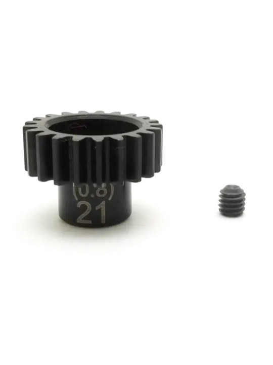KYOSHO PIGNON MOTEUR 21 DENTS 1:8 (MOD 0.8-D5.0) ACIER PNGS0821