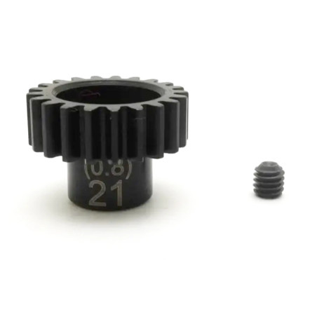 KYOSHO PIGNON MOTEUR 21 DENTS 1:8 (MOD 0.8-D5.0) ACIER PNGS0821