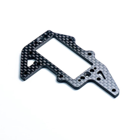 KOSWORK CARBON GRAPHITE 3.0MM STEERING SERVO PLATE FOR INFERNO MP11KOS04381-01