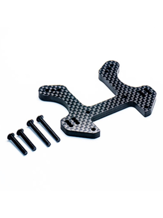 KOSWORK CARBON 5.0MM FRONT SHOCK TOWER FOR INFERNO MP11 KOS04381-17