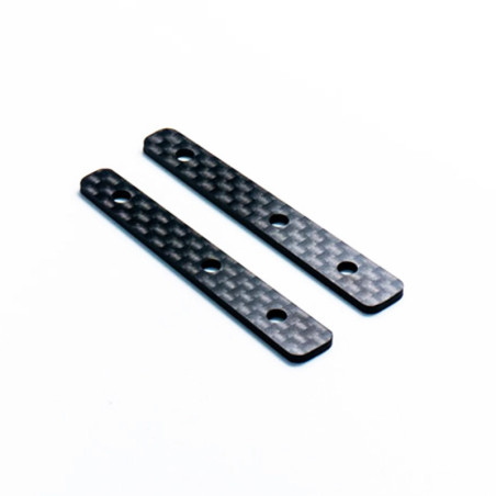 KOSWORK RENFORTS CARBONE 1.5MM DE RAIDISSEUR ARRIÈRE INFERNO MP11 (2) KOS04381-21