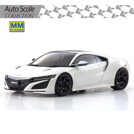 KYOSHO AUTOSCALE MINI-Z HONDA NSX 130R BLANCHE (W-MM) MZP252W