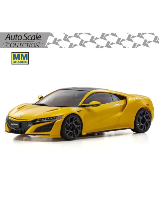 KYOSHO AUTOSCALE MINI-Z HONDA NSX 130R YELLOW (W-MM) MZP252Y