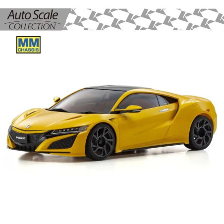 KYOSHO AUTOSCALE MINI-Z HONDA NSX 130R YELLOW (W-MM) MZP252Y