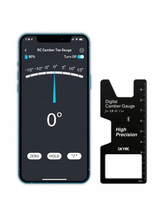 SKYRC EQUERRE DE CARROSSAGE DIGITALE POUR 1/8EME SK500044-01