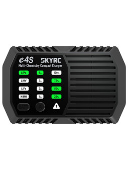 SKYRC CHARGEUR COMPACT e4S 60W POUR LiPo LiHV LiFe NiMH SK100229-01