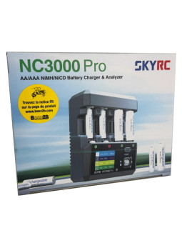 SKYRC NC3000 PRO AA/AAA NiMH/NiCD BATTERY CHARGER & ANALYSER SK100209