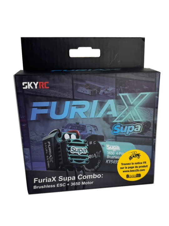 SKYRC BRUSHLESS COMBO FURIAX SUPA 60A 3100KV SK300080-02