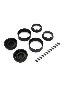 KYOSHO JANTES DISH BEAD-LOCK KC10 (2) NOIRES 1.9 INCHES CLH001BK