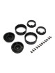KYOSHO JANTES DISH BEAD-LOCK KC10 (2) NOIRES 1.9 INCHES CLH001BK