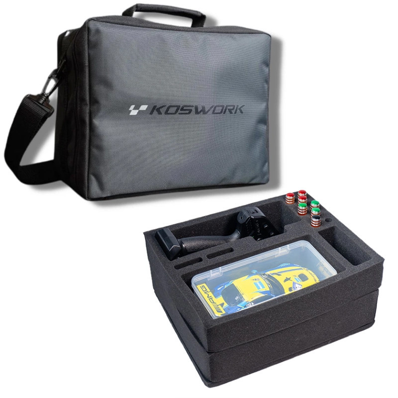 KOSWORK TRANSMITTER BAG FOR KYOSHO MINI-Z (300X240X160MM) KOS32262-KMZ