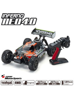 KYOSHO INFERNO NEO 4.0 1:8 RC NITRO READYSET (KE21SP) TYPE1  33029T1B
